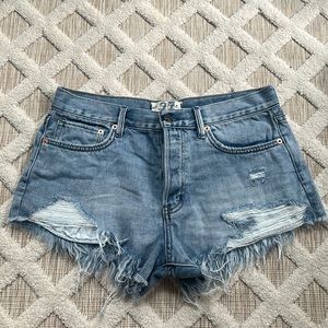 Free people, Loving Good Vibes Denim Shorts